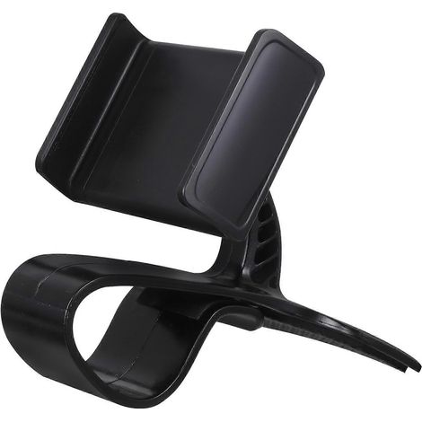 Support de tableau de bord pour GPS de voiture, design large, support pour téléphone portable-11.5X11cm-Black