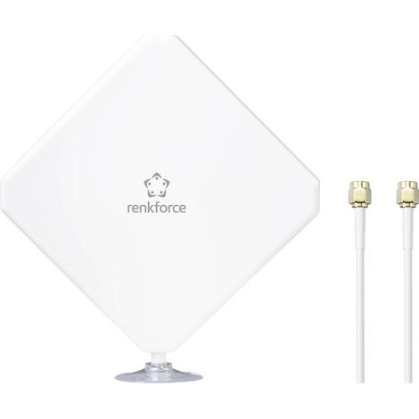[NEUWERTIG] B-Ware Renkforce Rf Dat 500 Wandantenne Wand Antenne Wand Handy Smartphone Antenne (1/2)