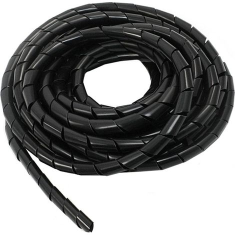 Tubo Raccogli-cavi Copricavo Maclean 3m Diversi diametri 6/10/16/22mm (10)