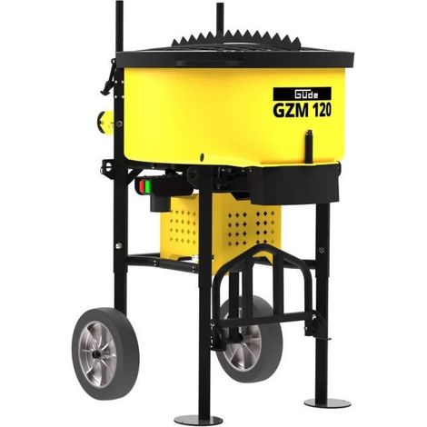 Güde – Malaxeur à action forcée 2000W – Tambour 720mm – Vitesse 32 t/min – Volume 120 litres – Protection IP44