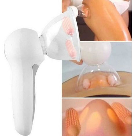 1 Appareil de massage, ventouse anti-cellulite, thérapie corps, traitement peau, blanc (1/5)