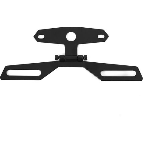 Support de feu arrière de plaque d'immatriculation pliable pour moto et VTT (1/5)