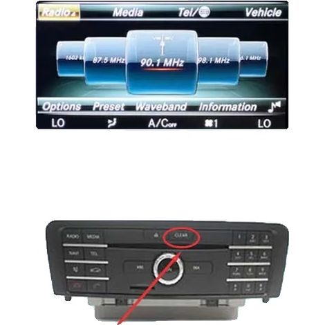 Modulo CarPlay wireless per Android Auto, funzionalità Bluetooth, facile installazione, per Mercedes-Benz Classe E, S, G, V NTG 5.0 (1/2)