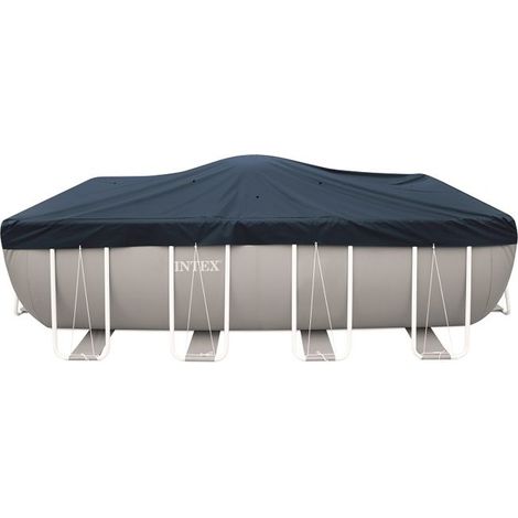 Poolzubehör intex winter cover Polyethylen 7.32x3.66 m