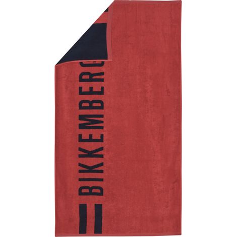 BIKKEMBERGS - SERVIETTE DE PLAGE - BKK3MTW01 ROUGE Universelle (1/4)