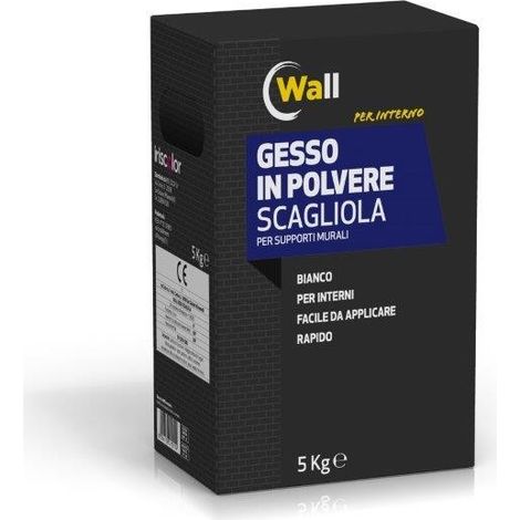 WALL GESSO POLVERE SCAGLIOLA 5KG (1/2)