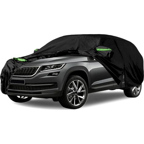 Autoabdeckung für Skoda Kodiaq 2016-2026, Allwetterschutz mit Reißverschluss & Schloss (1/5)
