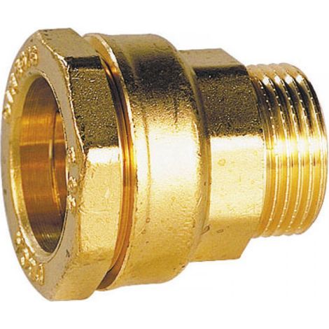 raccord laiton diametre 25 mm par 3/4 pouce pour tube PE - CODITAL