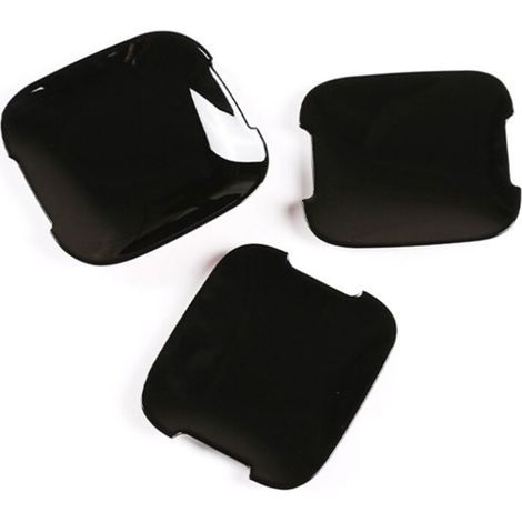 Adesivi decorativi per maniglie delle portiere dell'auto (modelli serie 90 2020-2022), neri (1/4)