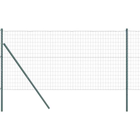 Maison Exclusive - Ground Fix Geschweißter Drahtzaun 25 x 1 m (B