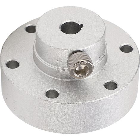 Geeignet für Motorwellenkupplungen, aus Aluminiumlegierung mit Keilnuten, präzisionsgefertigt per CNC, geeignet für ferngesteuerte Modelle, gewährleistet hohe Festigkeit und einfache Montage.