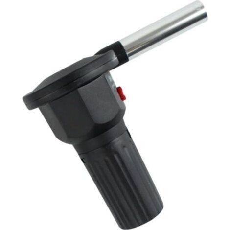 Ventilateur pour barbecue et grill, souffleur d'air portable extérieur, sèche-cheveux électrique noir pour cuisson en plein air (1/5)