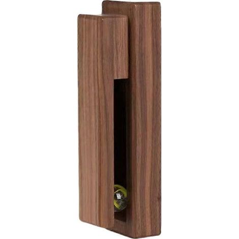 Online Store - Porte-serviettes coulissant en marbre, porte-serviettes mural en bois pour salle de bain ou chambre (1/5)