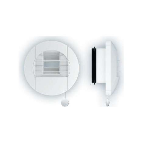 Anjos Ventilation – Bouche VMC hygroréglable 1702 – Diamètre 125 mm – Pour cuisines collectives – HCC02 à cordon 10/40/90