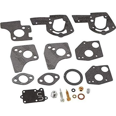 Kit di riparazione carburatore, membrana e guarnizioni per Briggs & Stratton 3-5 HP, PS 135292, 135292, 135232, 135212, 495606, 494624, 695547, 697014, 697153, 697776, 698083