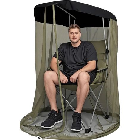 Filet pour sièges de camping offrant une couverture spacieuse et une installation facile pour les voyages (1/5)