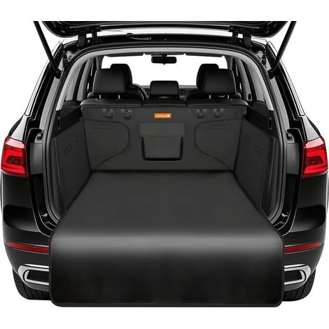 Housse Protection de Coffre de Voiture Couverture de Siège de Chien Tapis/Voyage Durables Résistants à l'eau Antidérapants - Universels pour Camion Voiture SUV (Noir) (1/5)