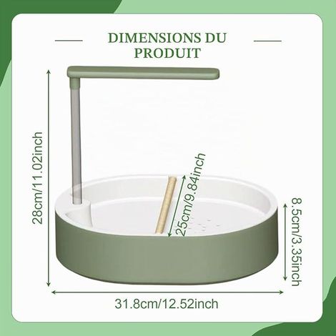 Hanging Bird Bath for Cage Baths Parrots Birds Clear Tool Bathtubs Small Parrot Myna (1/4)