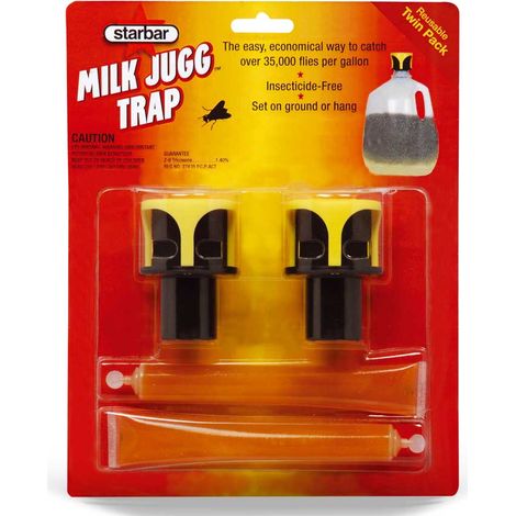 MILK JUGG TRAP Trappola per taniche che si trasformano in trappole anti mosche e insetti volanti
