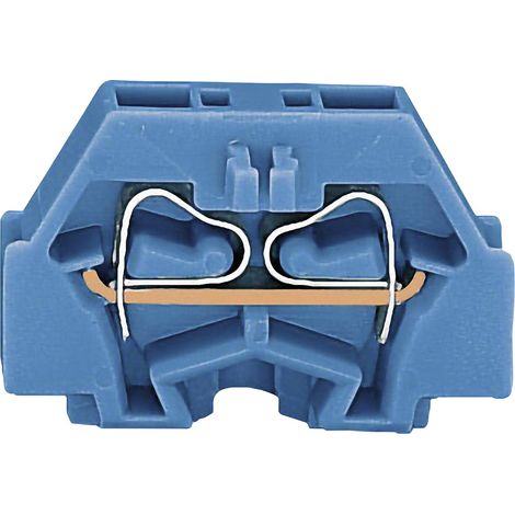 Borne d'extrémité WAGO 260-304 5 mm ressort de traction Affectation: N bleu 1 pc(s)