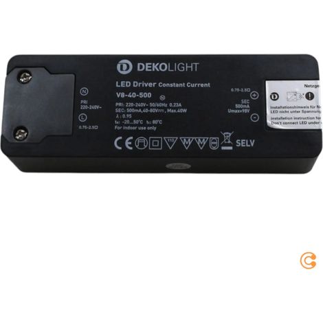 [NEUWERTIG] B-Ware Deko Light Basic Cc Led Treiber Konstantstrom Netzteil 40 W 050 A 40 80 Vdc 1 St