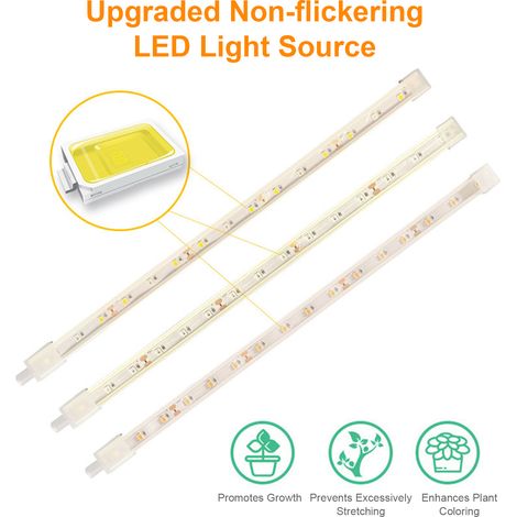 Intensité lumineuse dimmable, montage facile, blanc chaud 3000K, blanc naturel 4000K, température de couleur réglable - Lampe de chevet LED - pour salle de bain (1/5)