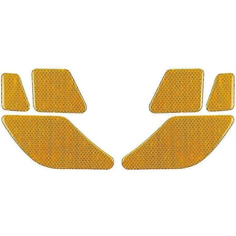 Autocollant réfléchissant de sécurité pour portière de voiture Voxy série 90 (2022+) - Bande réfléchissante jaune (1/5)