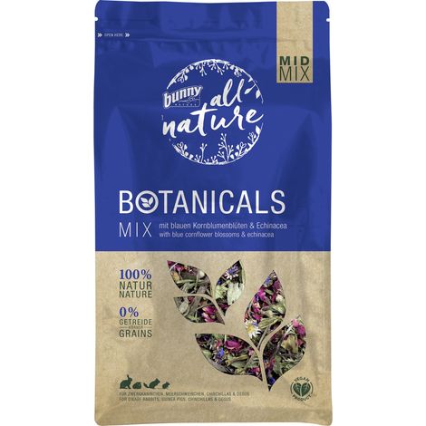 Bunny Nature Botanicals Mid Mix blauen Kornblumenblüten & Echinacea 120 g
