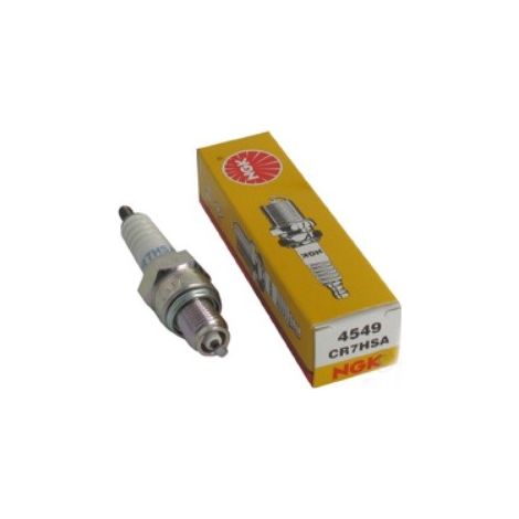 Bougie moto pour moteur Pubert LF139 – Dimensions clé 16mm, filetage 10mm, longueur 12,7mm – CR7HSA – NGK