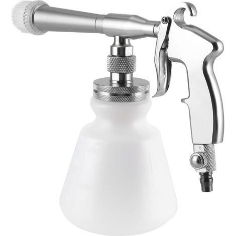 6,2–9,5 kg Hochdruckreiniger-Spritzpistole, ergonomisches Reinigungsgerät für die Fahrzeuginnenreinigung, silberfarben (1/5)
