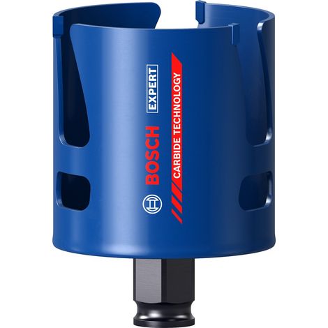 BOSCH EXPERT Scie trépan carbure Matériaux Construction - 65 mm - Bosch Power Change Plus - 60 mm