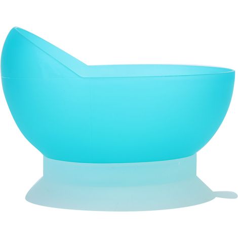 Bol anti-déversement pour personnes âgées, enfants et patients hémiplégiques - Vaisselle adaptée avec rebord antidérapant, idéal pour repas sans éclaboussures (1/5)