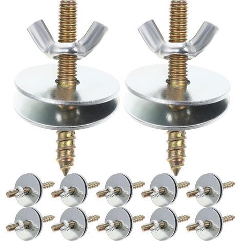 30er Set Metall Vogelkäfig Halteschrauben Kleintierkäfig (1/5)