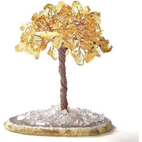 Ornement décoratif - Vache à lait avec socle en cristal d'améthyste - Style 2 (1/5)