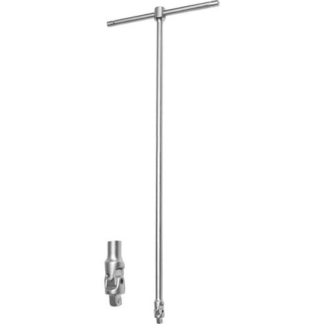 CHIAVE A T SNODATA LUNGA PER BUSSOLE ATTACCO QUADRO DA 1/2" SNODO BUSSOLA 595