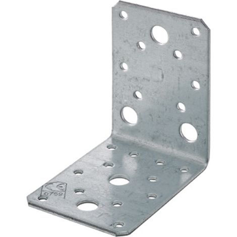 Union angulaire sans nervure 100x100x90x3.0 - Spax SXAB - Union angulaire carrée sans nervure (1/4)