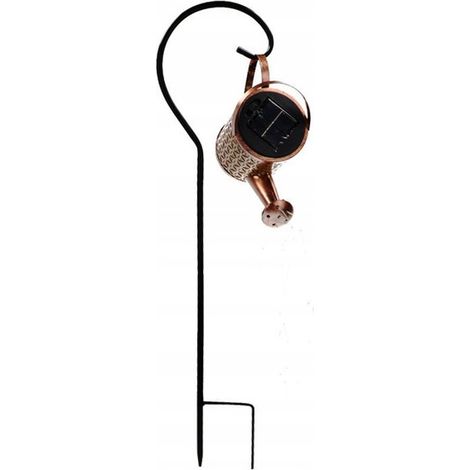 Solar-Gartenlampe mit LED-Gießkanne (1/5)