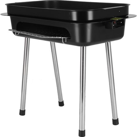 Barbecue portable électrique à charbon de bois, sans fumée et antiadhésif, idéal pour le camping (prise australienne 220 V). (1/5)