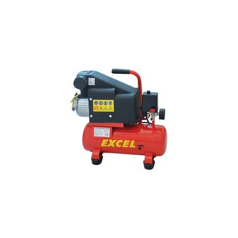 Compressore Coassiale Lubrificato A Olio Air 6 Lt.6 Monofase