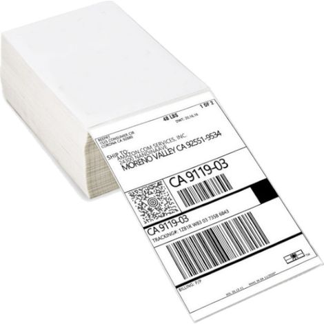 Trade-Shop 900x Thermodirekt Versand Etiketten 103 mm x 150 mm für Labeldrucker kompatibel mit DHL 910-300-460, 910-400-000 / Leporello gefalzt (1/5)
