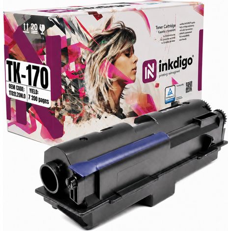 Inkdigo Toner TK170 kompatibel mit Kyocera ecosys P2135d, P2135dn, FS-1320D, TÜV-zertifiziert (1/5)