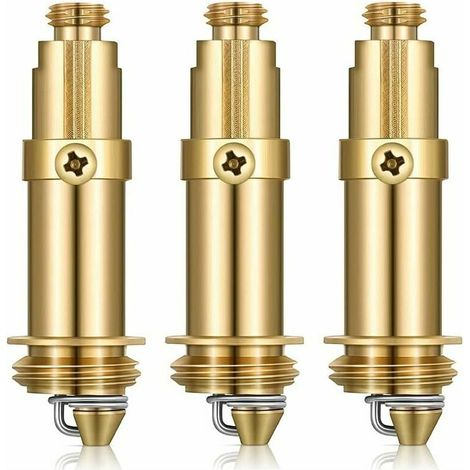 3 Pcs Bassin Pop-up Boulon à ressort en laiton Ressort Bouchon En Laiton pour La Plupart Des Ér Baignoire Bassin Drain Bouchon À Ressort Interne Boulon (1/5)