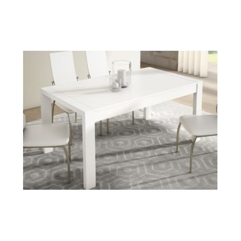 Mesa extensible Zujar acabado blanco . 130/200 x 90 cm x 76 cm (1/2)