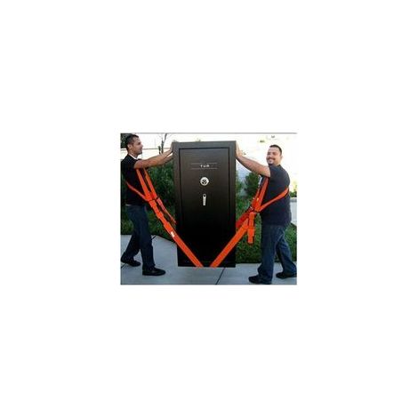 Bretelles de levage et de déplacement conçues pour les objets, charges lourdes sans provoquer de maux de dos, bretelles et harnais de sécurité (système de levage et de déplacement d'épaule pour 2 pers (1/5)