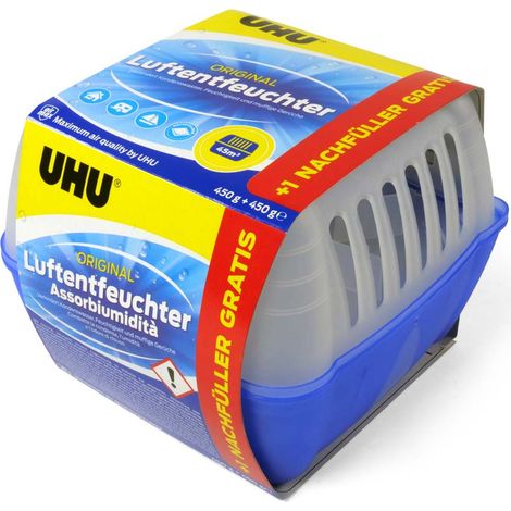 UHU airmax Granulat-Luftentfeuchter 14 m²   Transparent