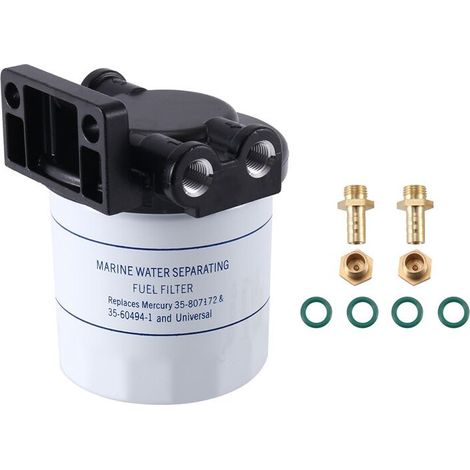 Kraftstofffilter/Wasserabscheider, passend für Mercury 4.3, 5.0, 5.7 und 7.4 Kraftstofffilter 35-802893Q01