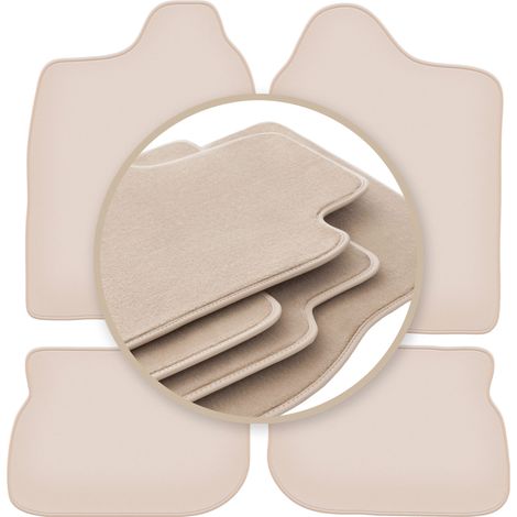PREMIUM beige Fußmatten für: Suzuki Jimny SUV 1998-2007