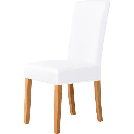 Dekorativer Stuhlbezug, 4-teilig, Stretch-Stuhlbezug, elastischer Spann (1/4)