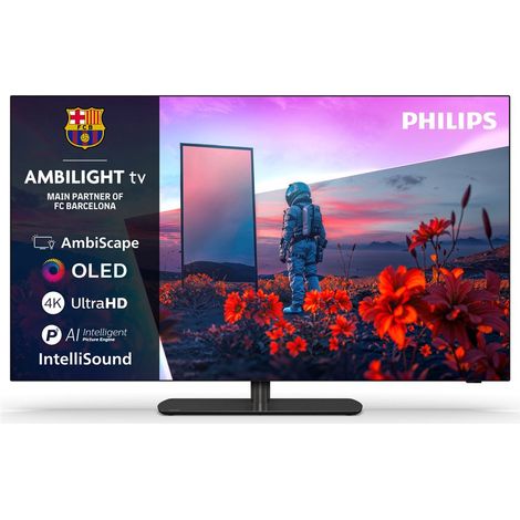 Téléviseur OLED Philips 55OLED811/12 55 pouces 4K Ambilight 120 Hz Gris