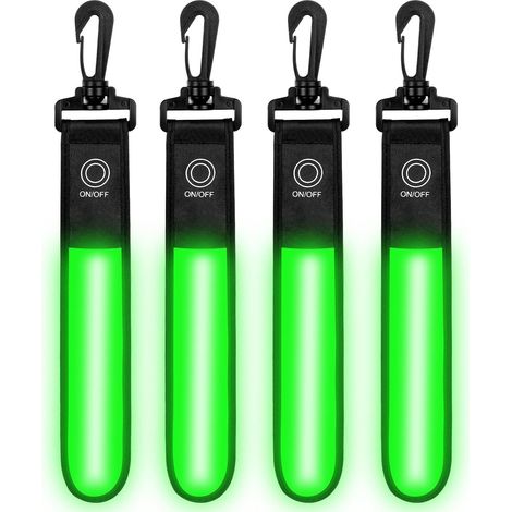 KOWOLL Bande LED clignotante, barre lumineuse suspendue avec réflecteur, 3 modes, idéale pour la randonnée, le jogging, le vélo et bien plus encore. (1/5)